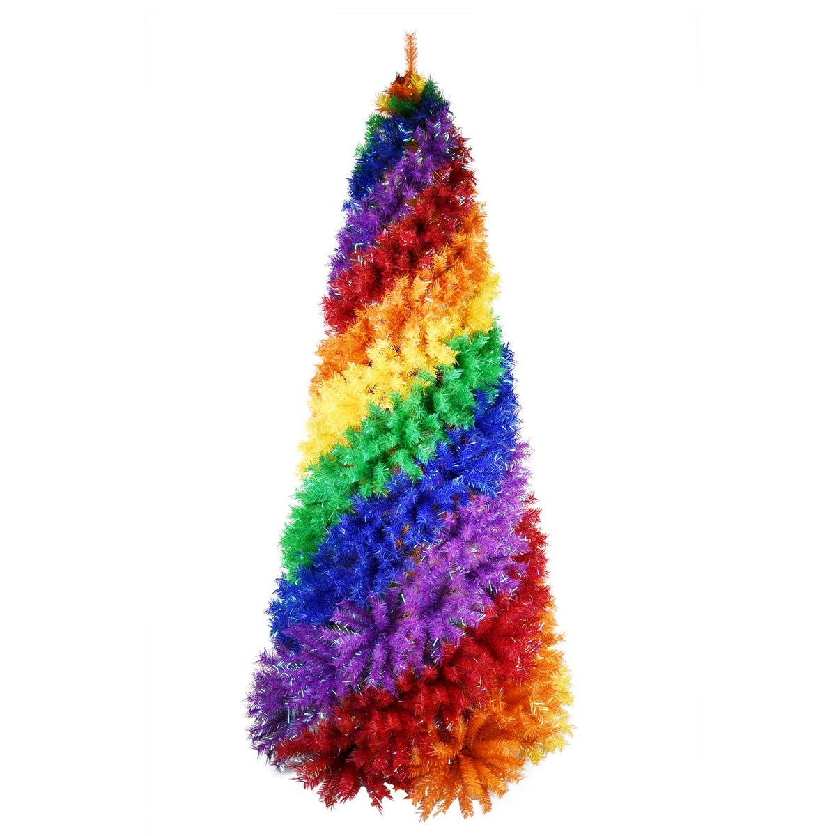 WONDERWALL ‘Noël DuBois’ 6 ft Artificial Christmas Tree – Rainbow
