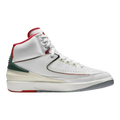 Air Jordan 2 Retro Kids Basketball Shoes White/Red