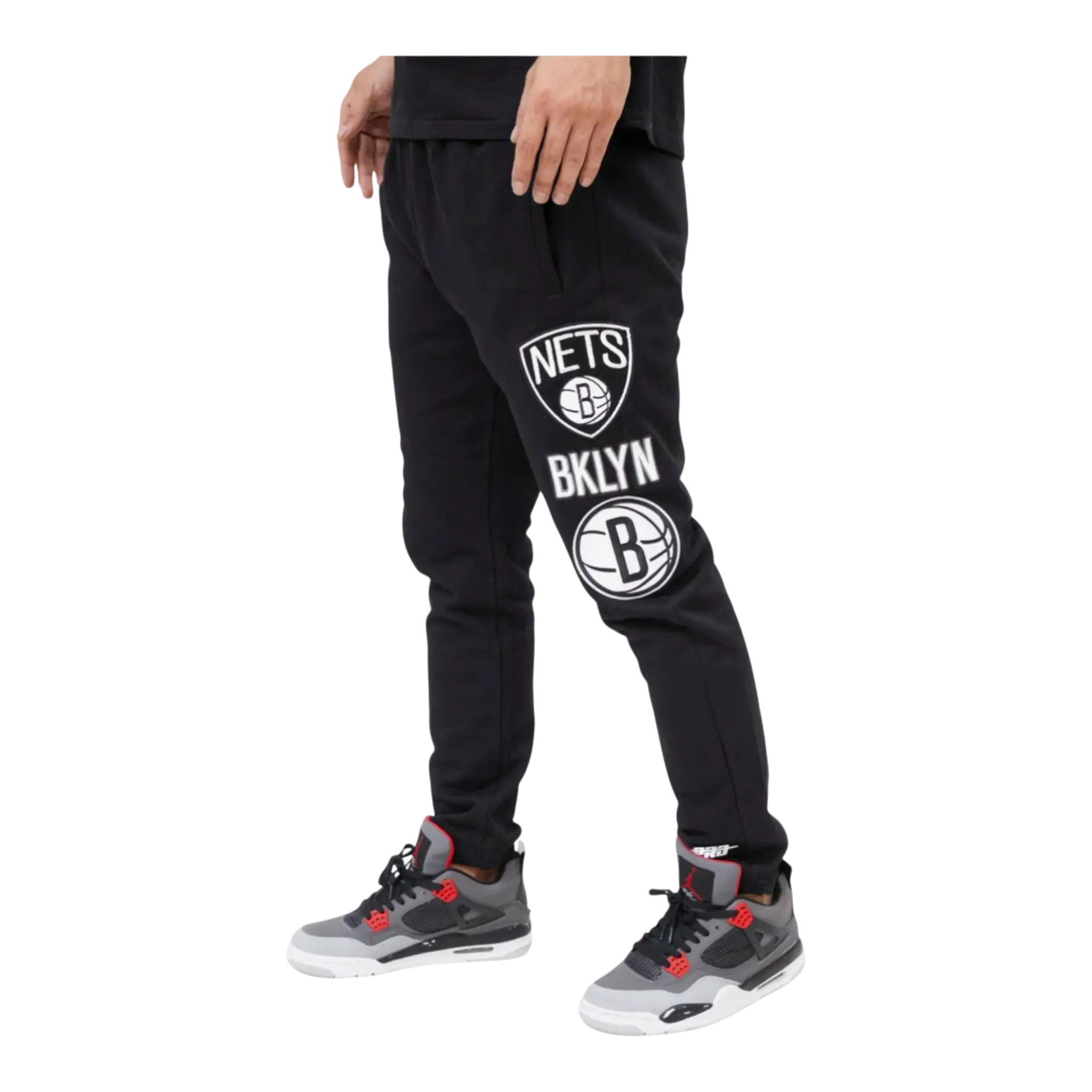 Pro Standard NBA Brooklyn Nets Retro Classic Men Sweatpants Black