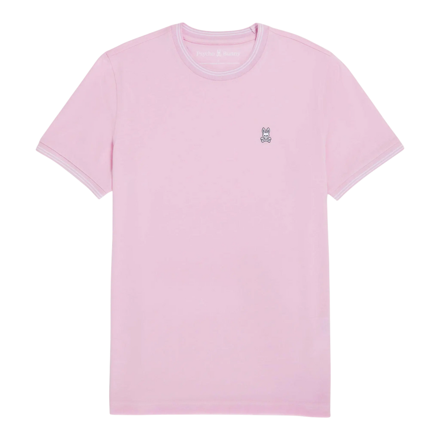Psycho Bunny Logan Men T‑Shirt Pure Pink