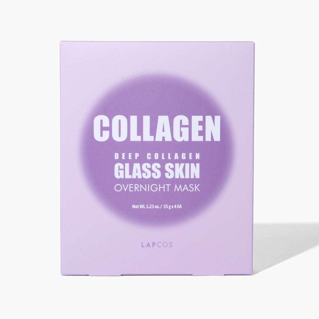 Deep Collagen Glass Skin Overnight Mask 4 - pack
