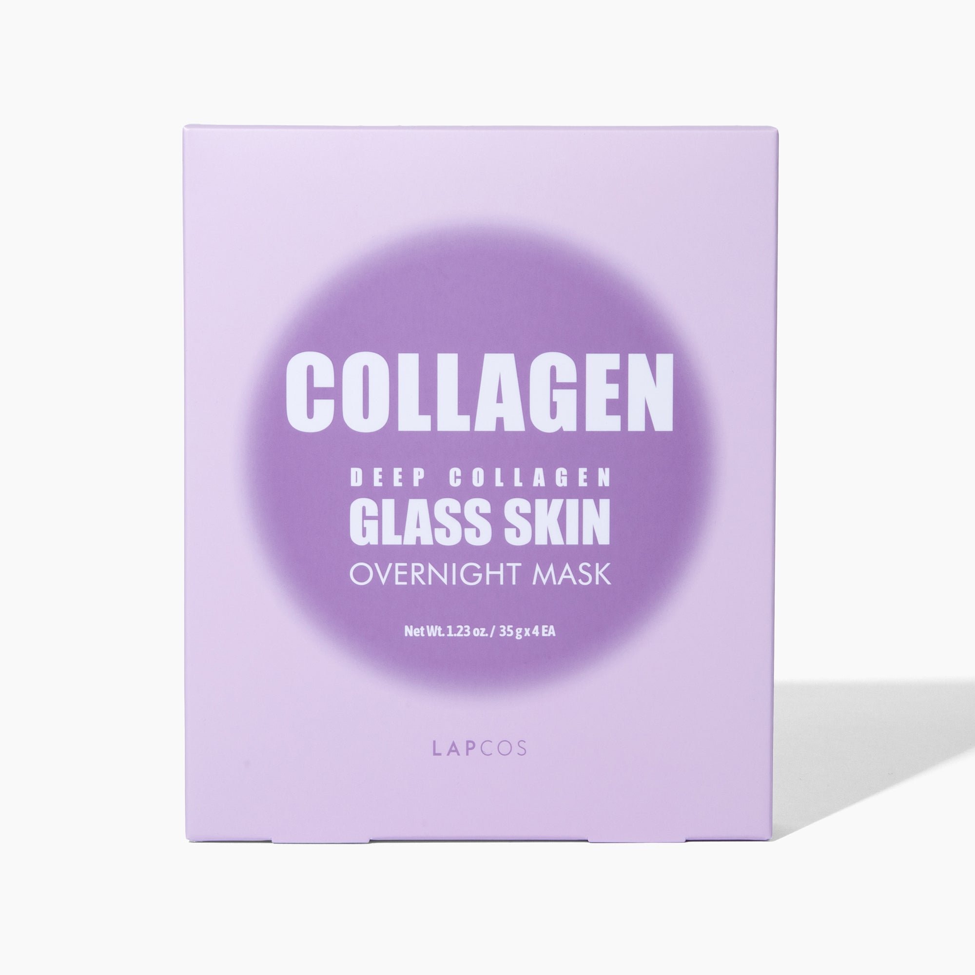 Deep Collagen Glass Skin Overnight Mask 4 - pack