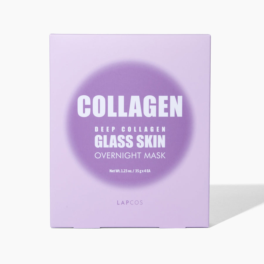 Deep Collagen Glass Skin Overnight Mask 4 - pack