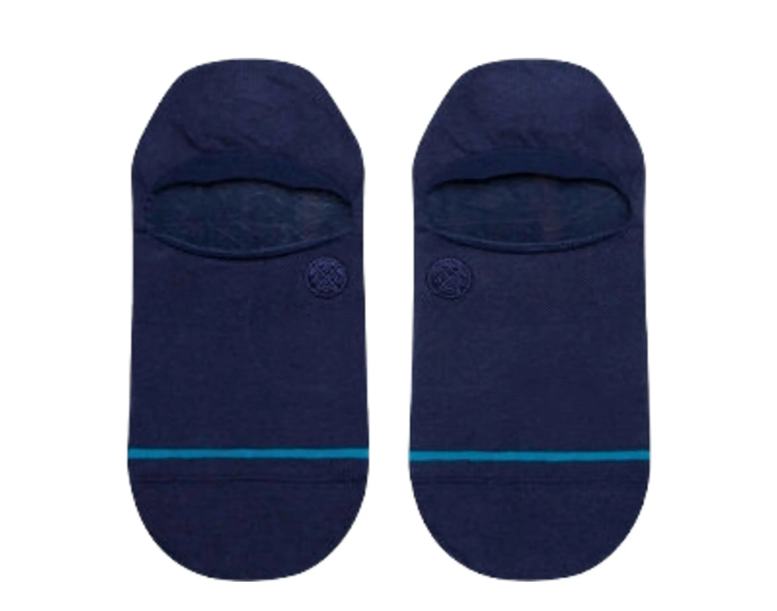 Stance Icon Classic No Show Socks Dark Navy