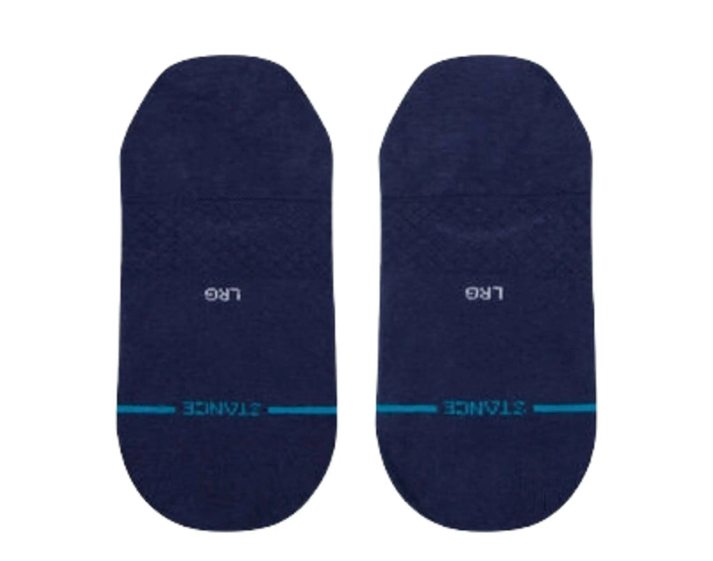 Stance Icon Classic No Show Socks Dark Navy