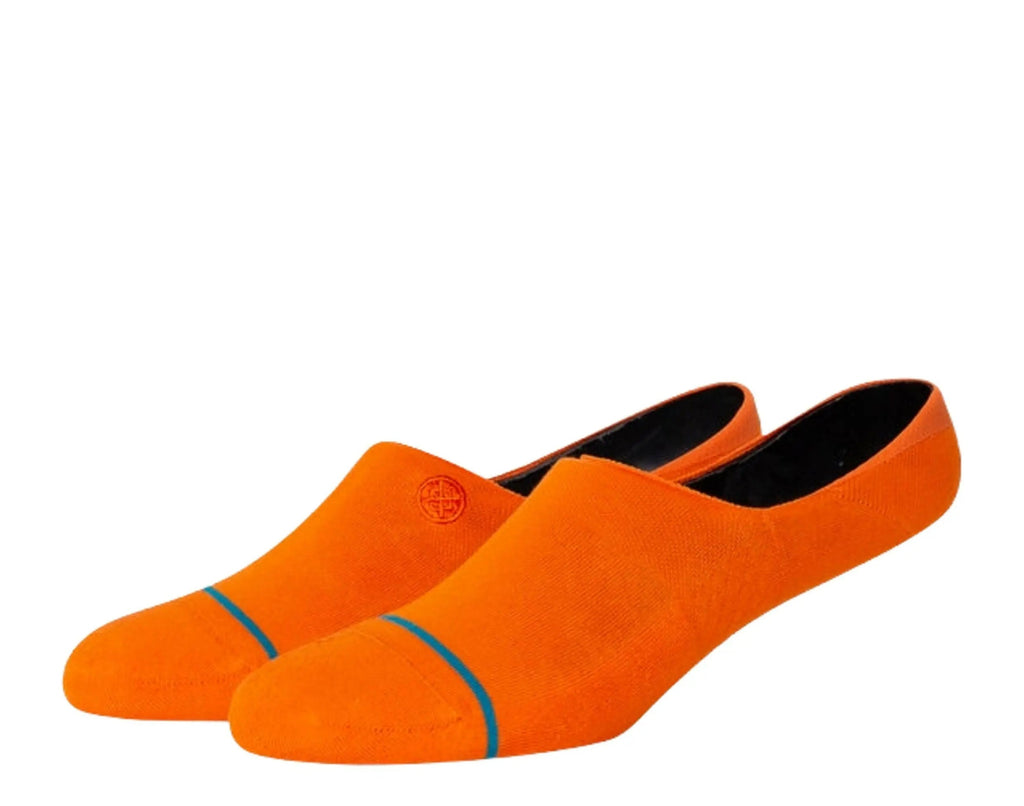 Stance Icon Classic No Show Socks Orange