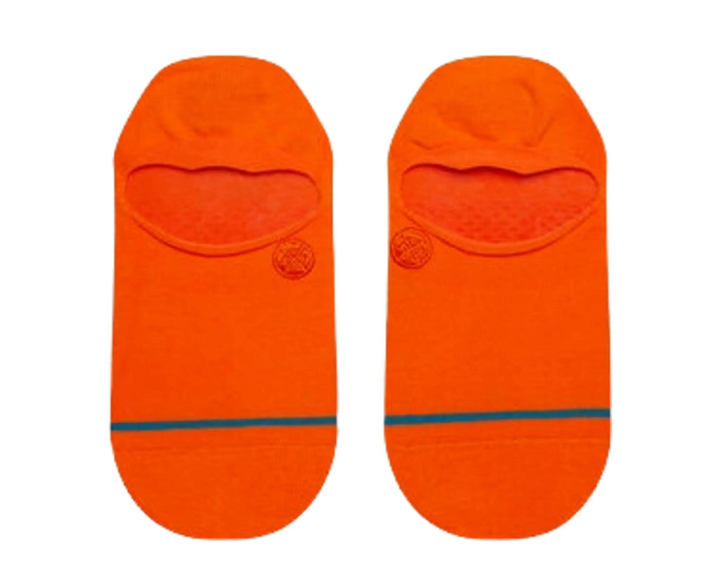 Stance Icon Classic No Show Socks Orange