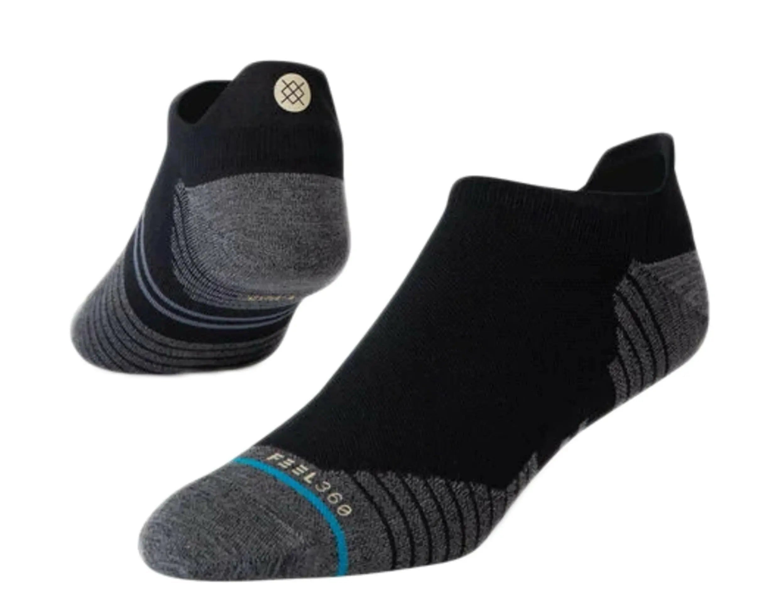 Stance Run Light Tab ST Men Ankle Socks Black