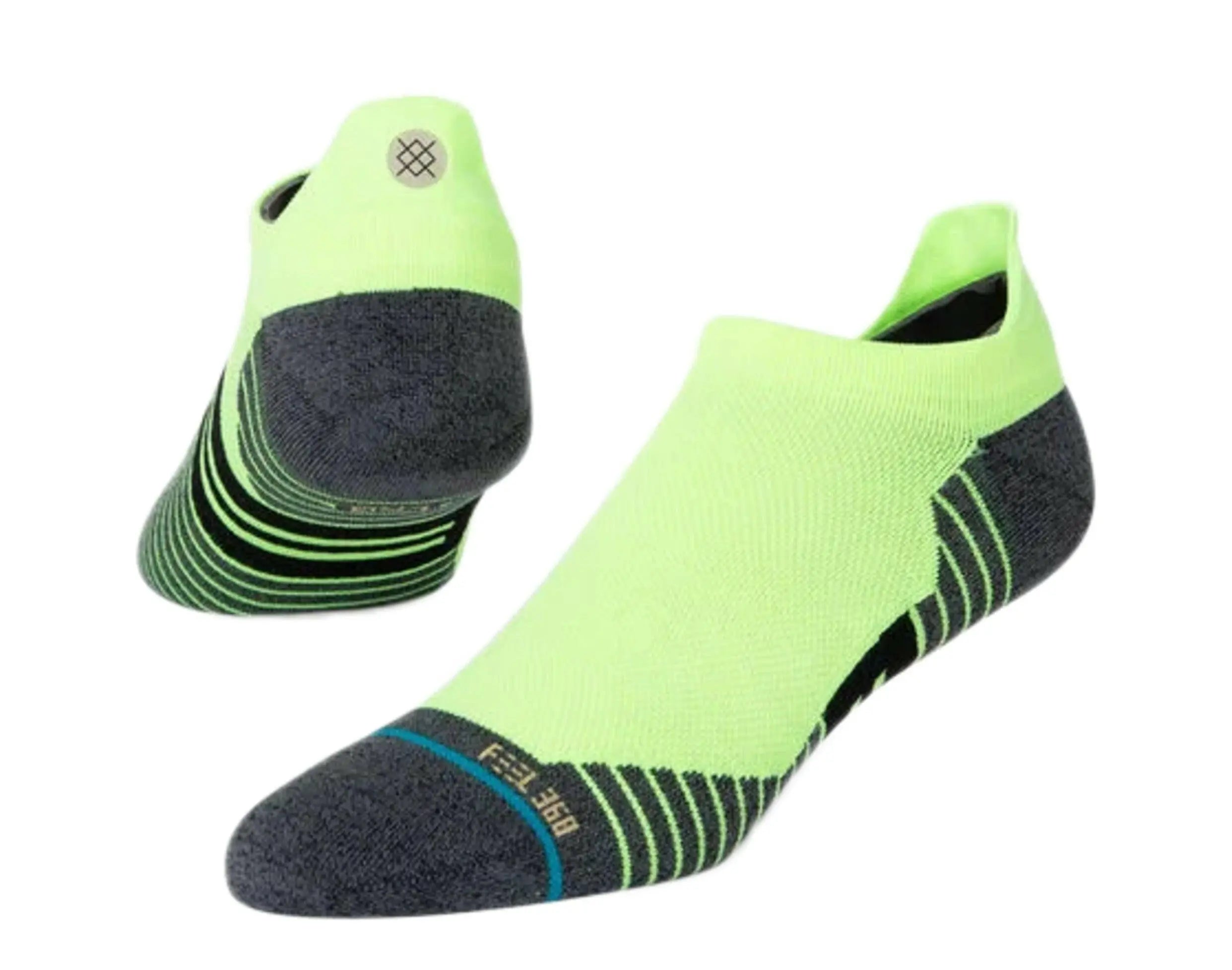 Stance Ultra Tab Running Ankle Socks Neon Green