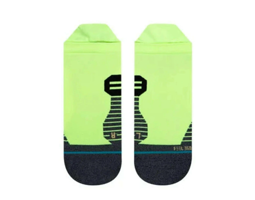 Stance Ultra Tab Running Ankle Socks Neon Green