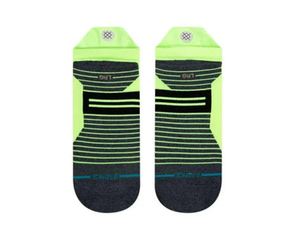 Stance Ultra Tab Running Ankle Socks Neon Green