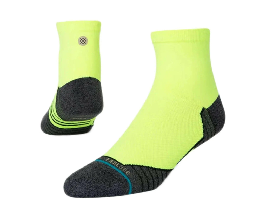 Stance Road Hyper Men Ankle Socks Neon Yellow