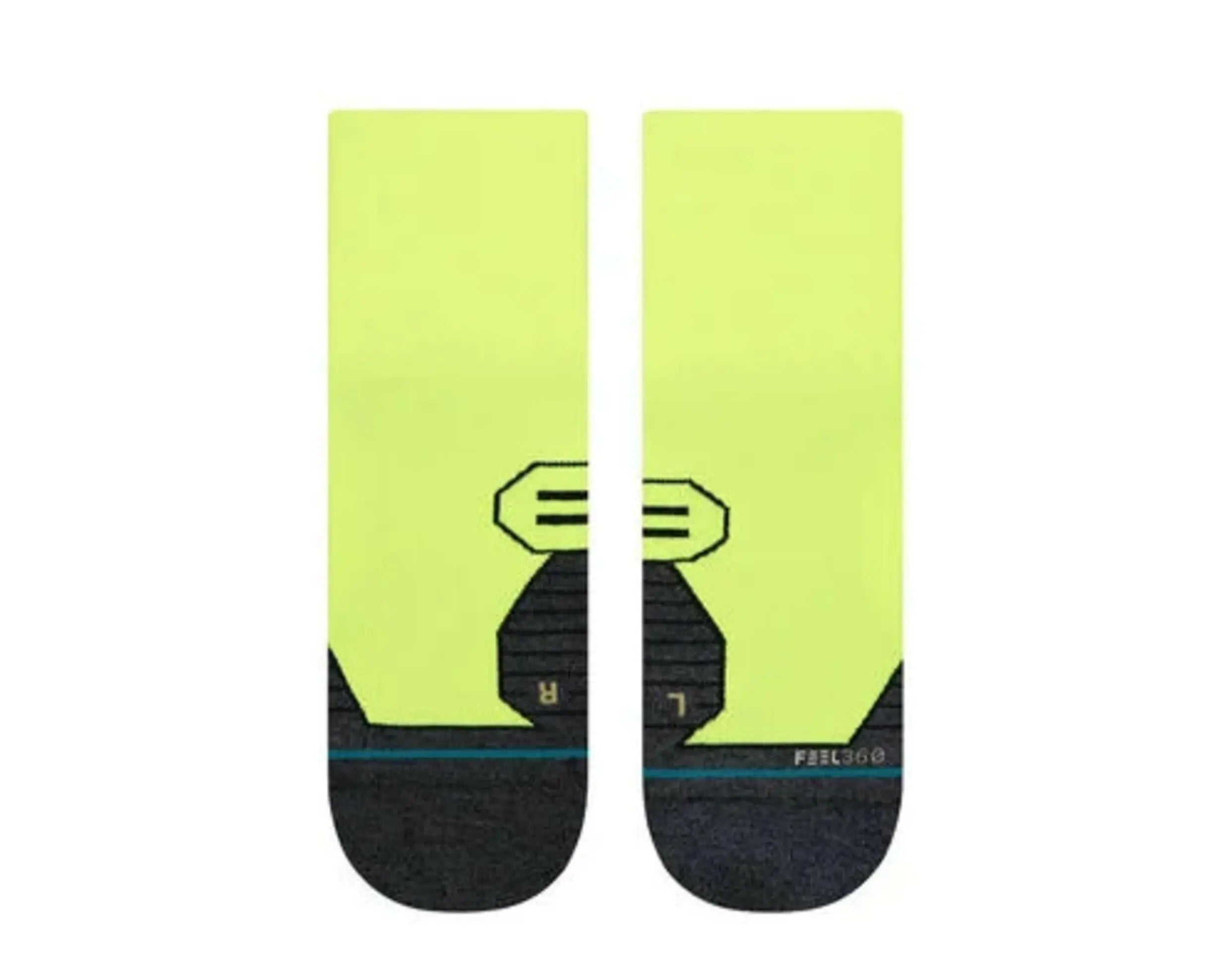 Stance Road Hyper Men Ankle Socks Neon Yellow