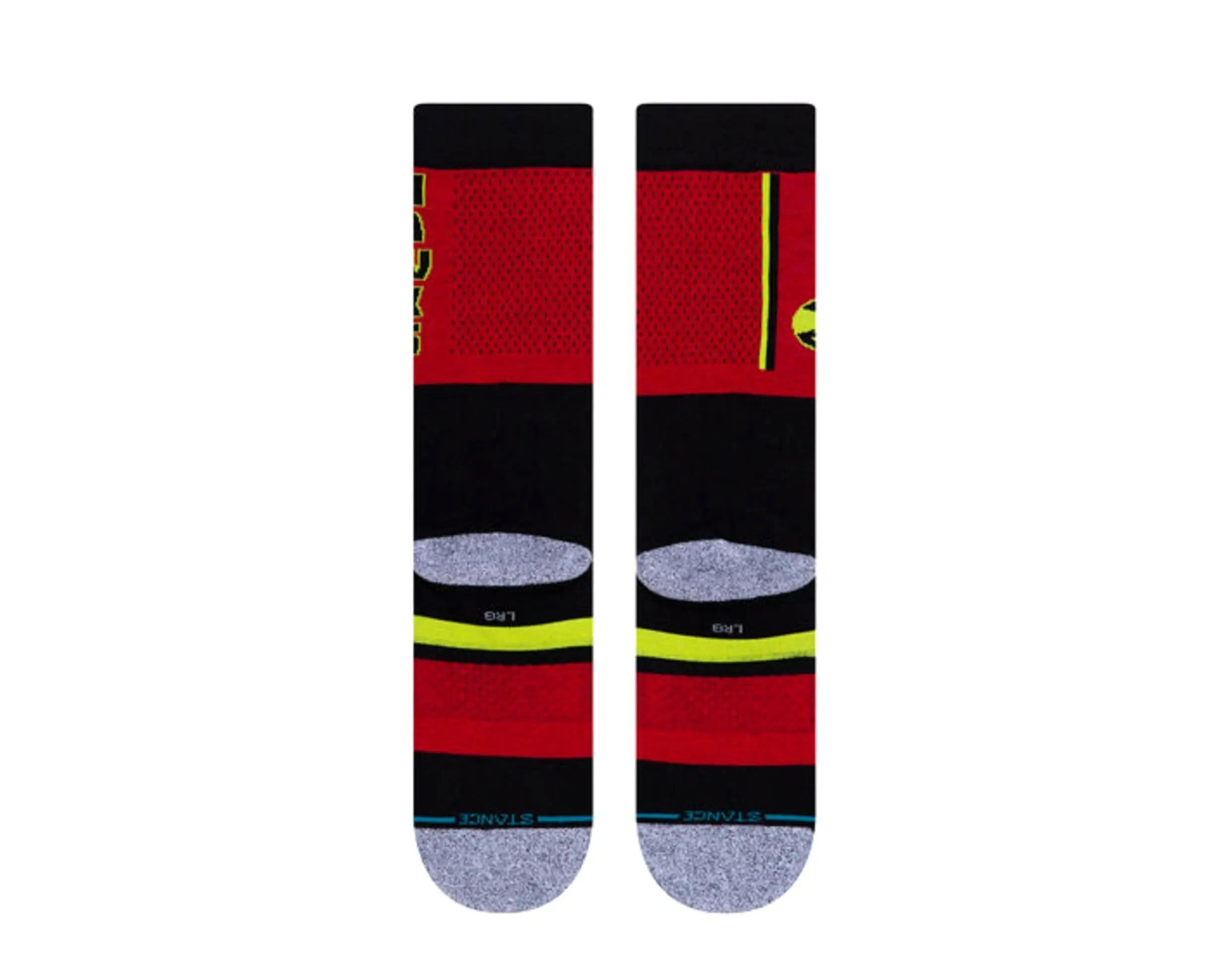 Stance Hawks Shortcut 2 NBA Crew Socks Red/Black