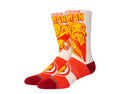 Stance Marvel Iron Man Marquee Crew Socks Red