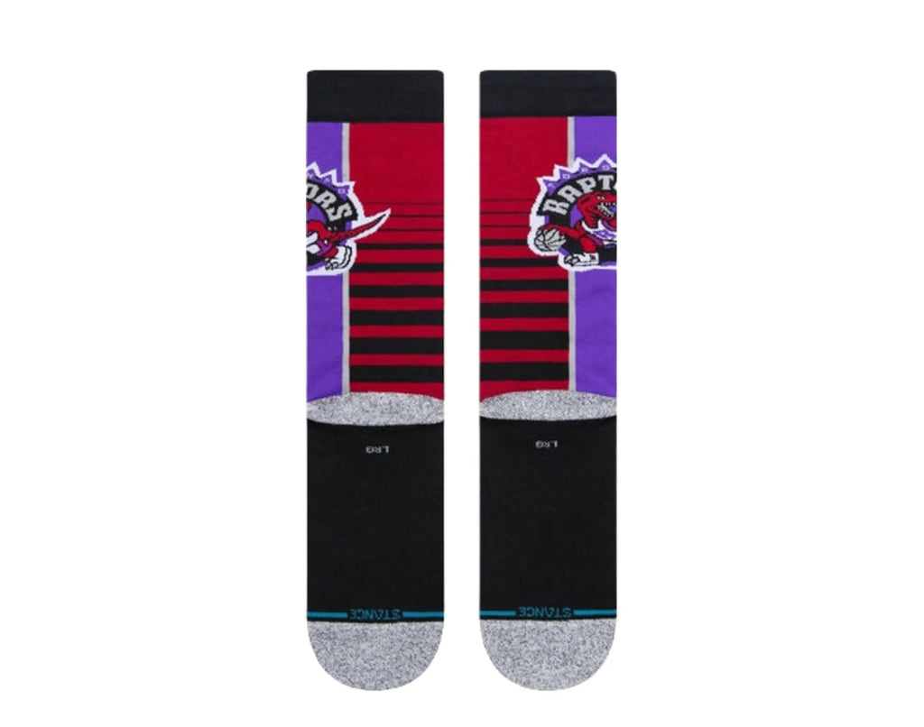 Stance Casual NBA Toronto Raptors Gradient Crew Socks Red