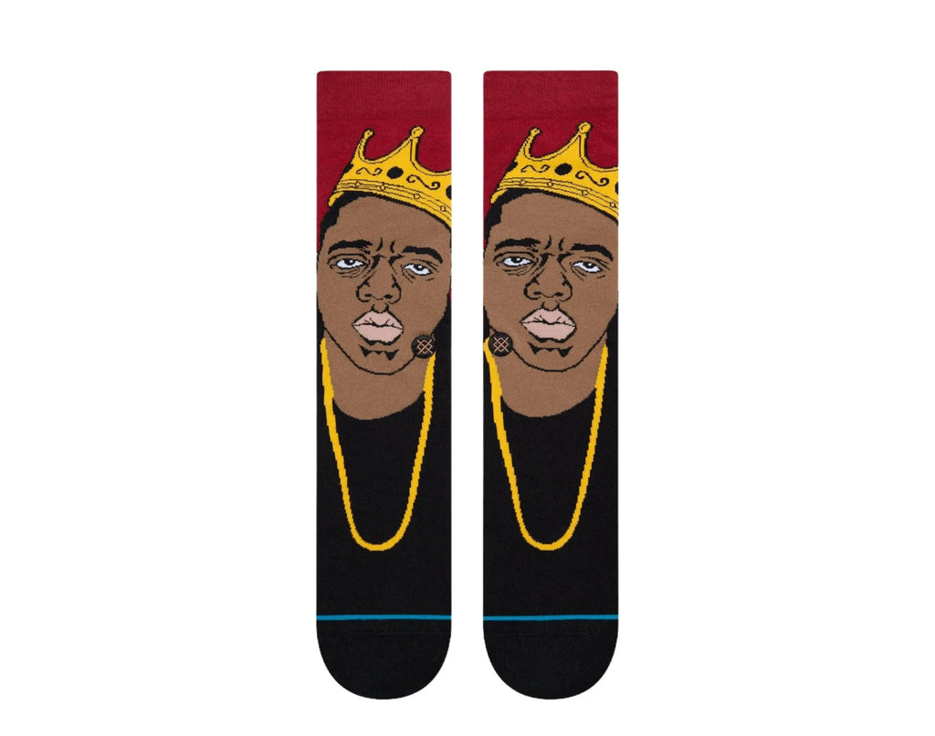 Stance Biggie Smalls Resurrected Crew Socks Black