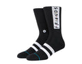 Stance The First One Friends Classic Crew Socks Black/White