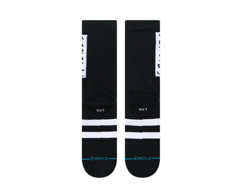 Stance The First One Friends Classic Crew Socks Black/White