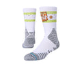 Stance White Men Can't Jump Jump Basketball Men Crew Socks White