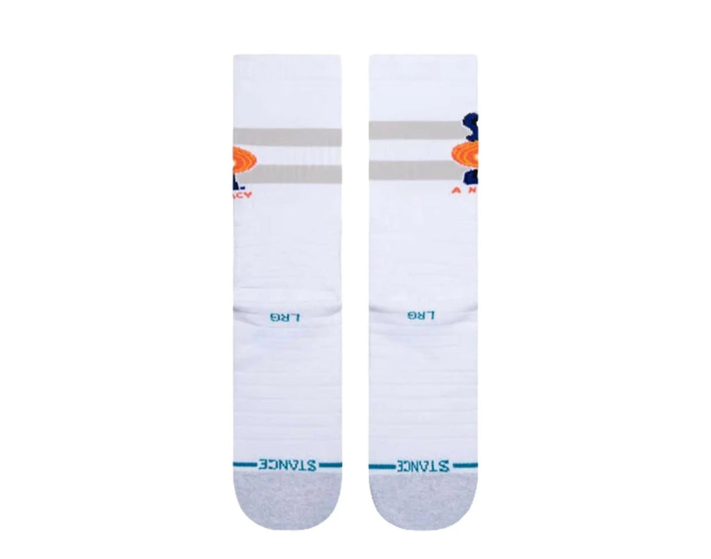 Stance x Space Jam Feel 360 Sports Crew Socks White