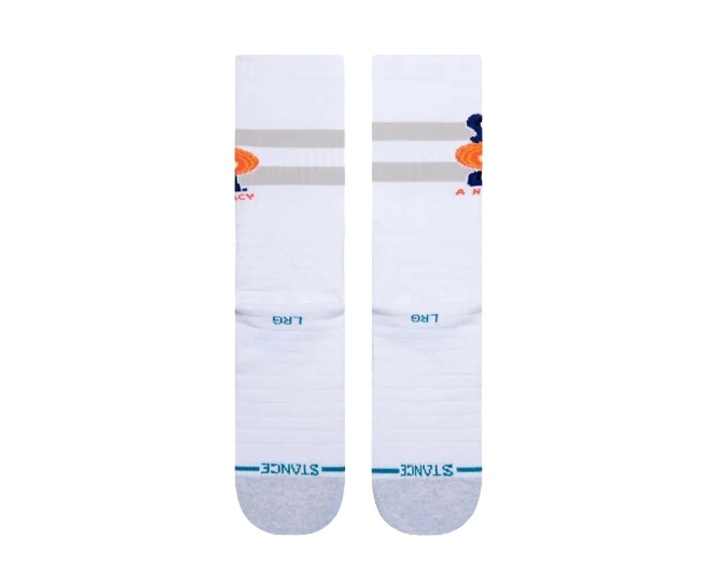 Stance x Space Jam Feel 360 Sports Crew Socks White