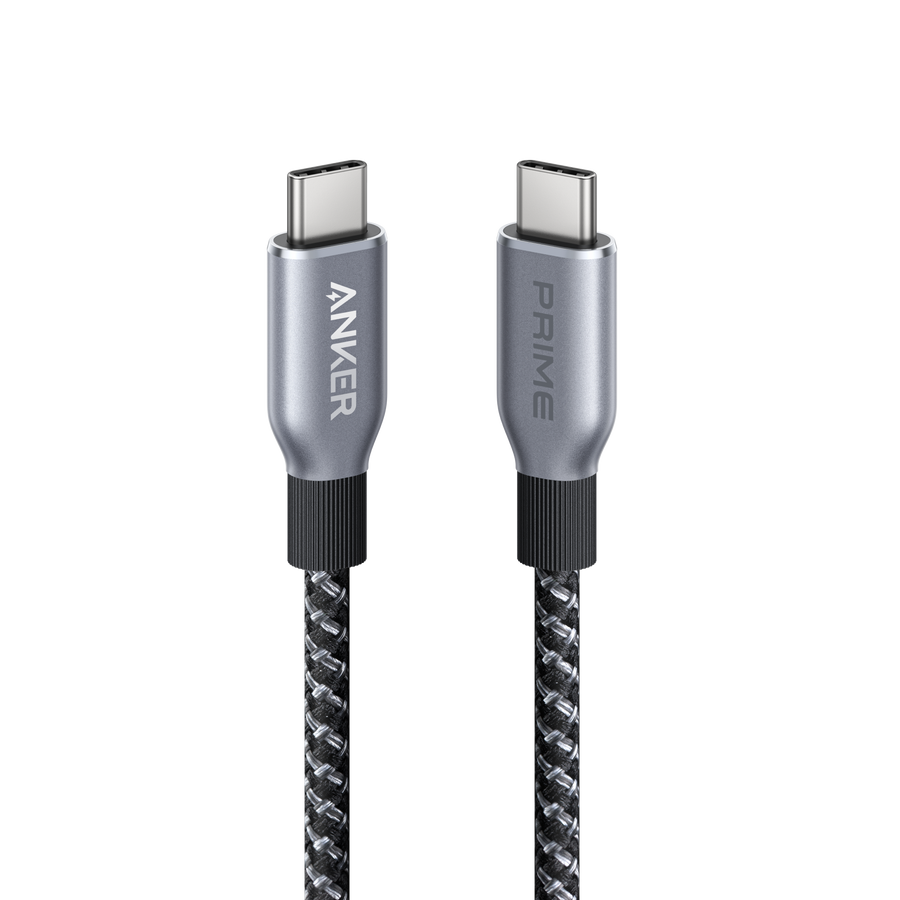 Anker Prime USB-C to USB-C Cable (240W, Upcycled-Braided)