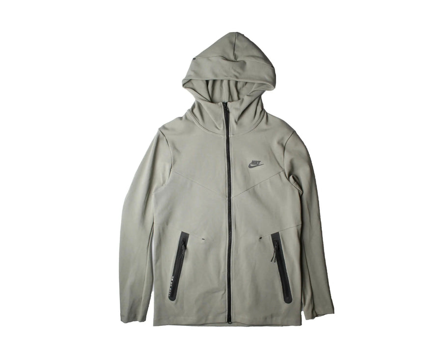 Nike Sportswear Tech Men Full-Zip Hoodie Dark Stucco/Black