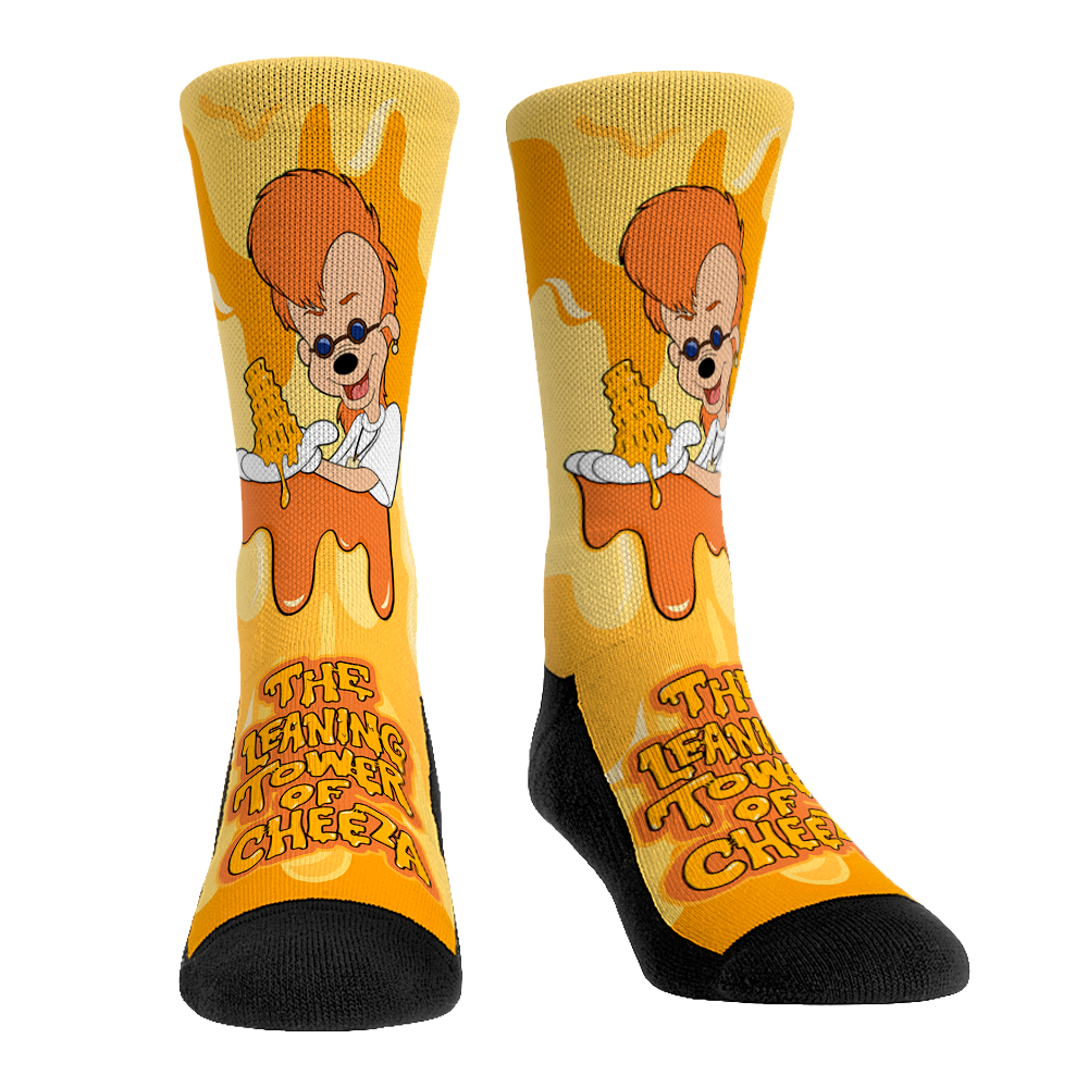 A Goofy Movie - Leaning Tower of Cheeza Crew Socks
