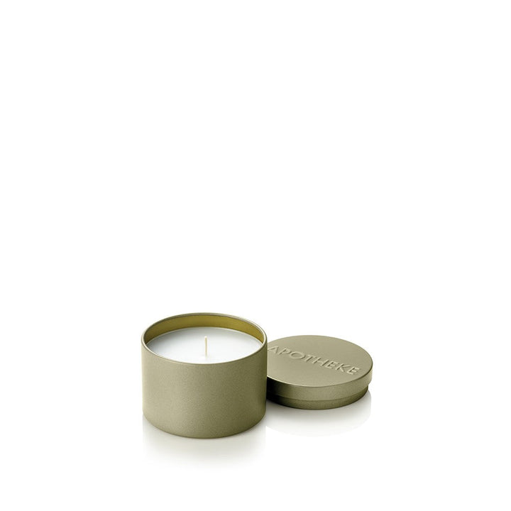 Black Cypress Mini Tin Candle | DENTED TIN: see details below