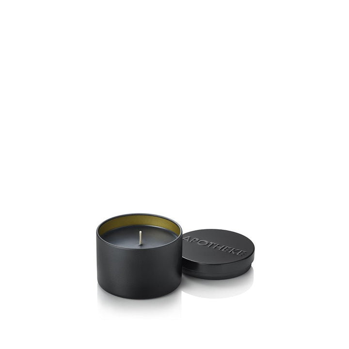 Charcoal Mini Tin Candle | DENTED TIN: see details below