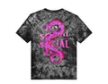 Anti Social Social Club Summer In Minsk Men T-Shirt Black Tie-Dye