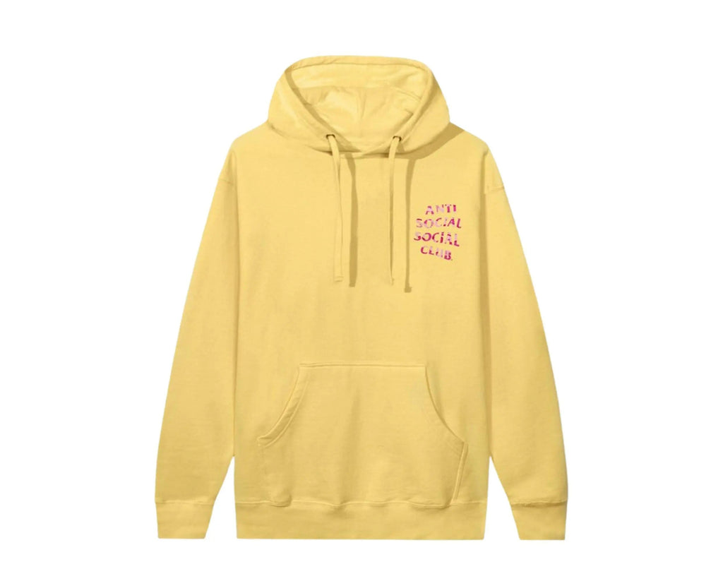 Anti Social Social Club Plain Sight Men Hoodie Yellow