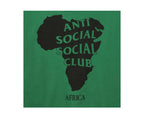 Anti Social Social Club Africa Men Hoodie Green