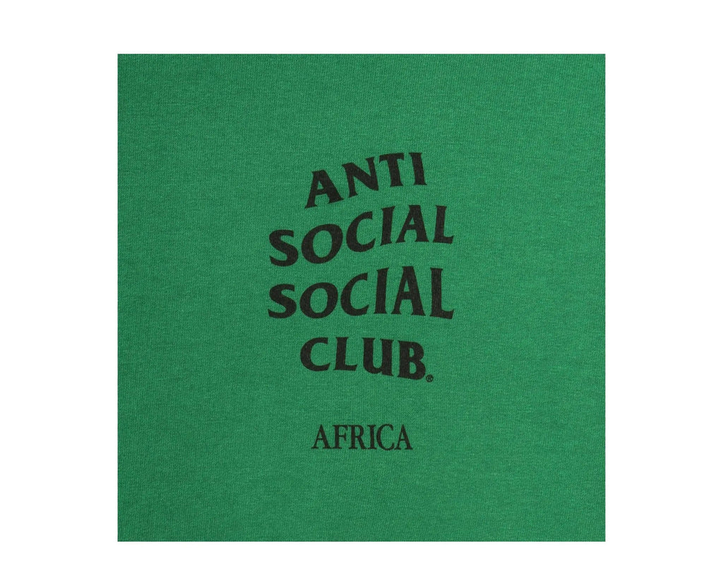 Anti Social Social Club Africa Men Hoodie Green