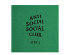 Anti Social Social Club Africa Men Hoodie Green