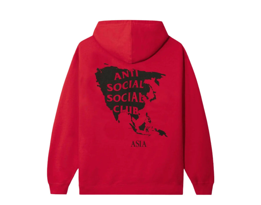 Anti Social Social Club Asia Men Hoodie Red