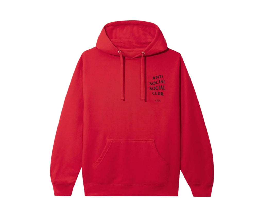 Anti Social Social Club Asia Men Hoodie Red