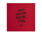 Anti Social Social Club Asia Men Hoodie Red