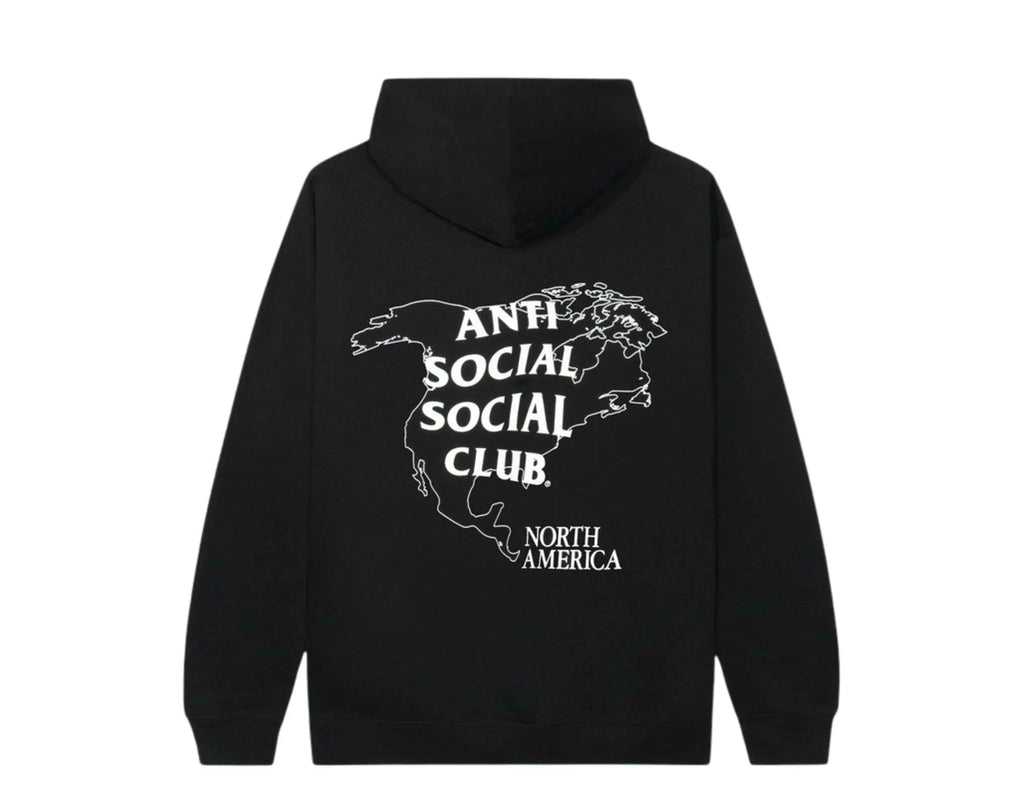 Anti Social Social Club North America Men Hoodie Black