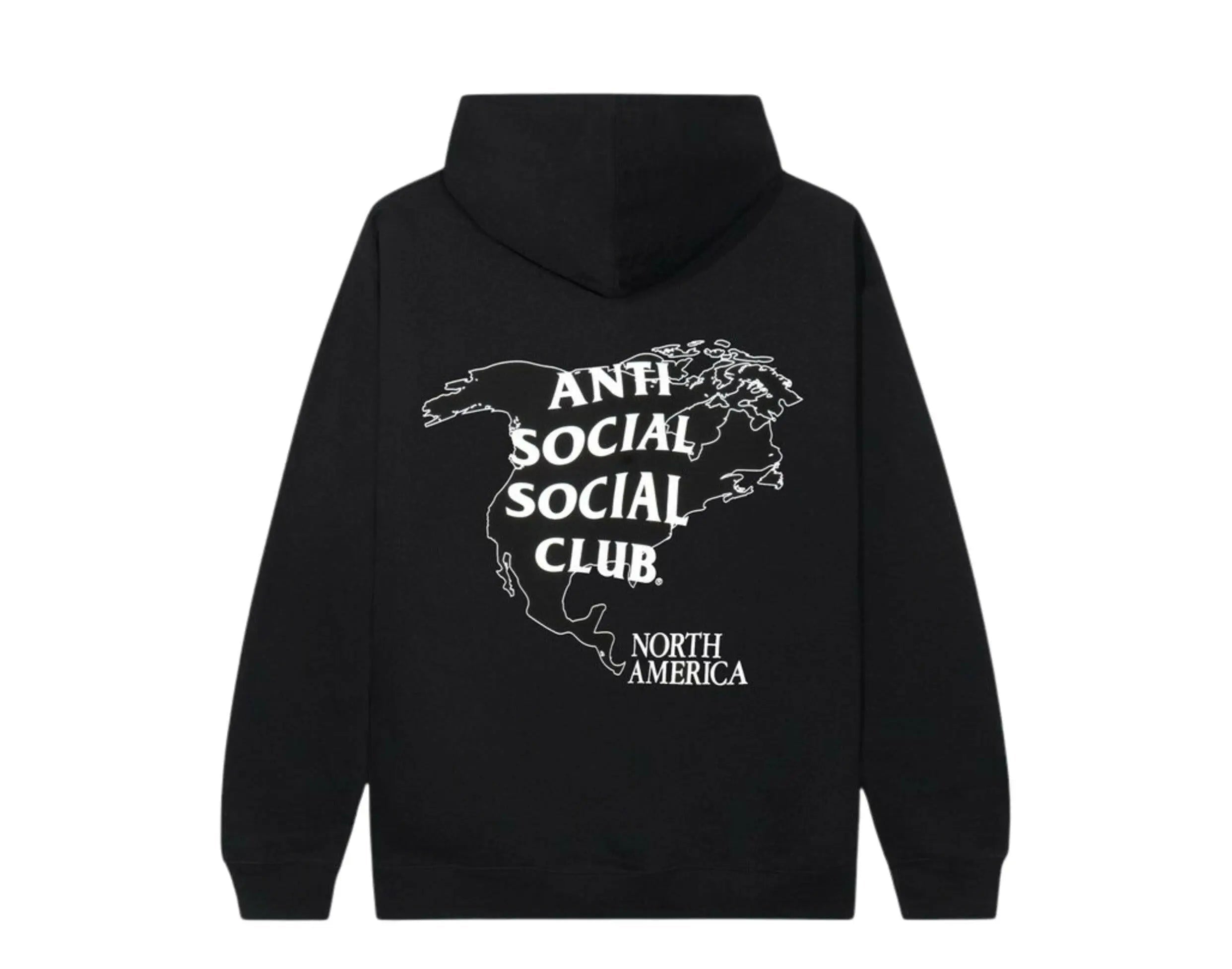 Anti Social Social Club North America Men Hoodie Black