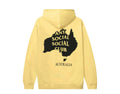 Anti Social Social Club Australia Men Hoodie Yellow