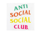 Anti Social Social Club All Talk Men T-Shirt White