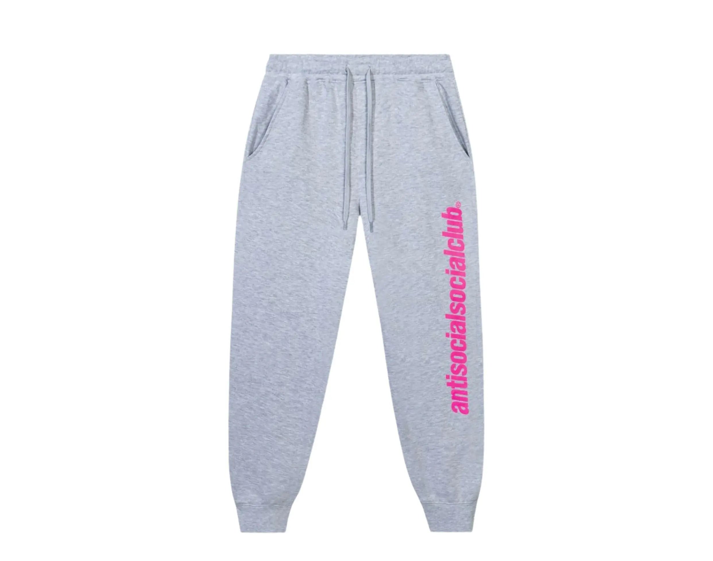 Anti Social Social Club Official Men Sweatpants Grey