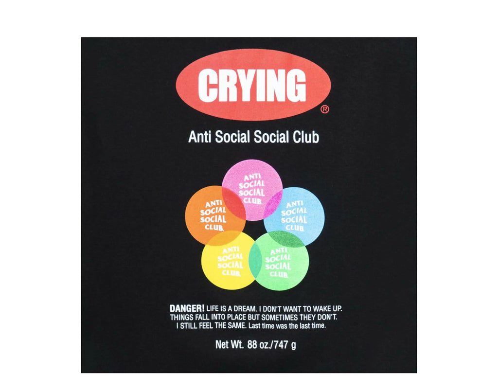 Anti Social Social Club Toy With Me Men T-Shirt Black