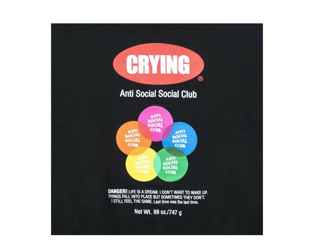 Anti Social Social Club Toy With Me Men Hoodie Black