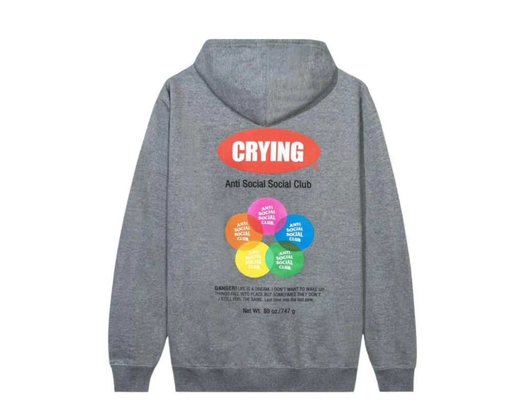 Anti Social Social Club Toy With Me Men Hoodie Grey