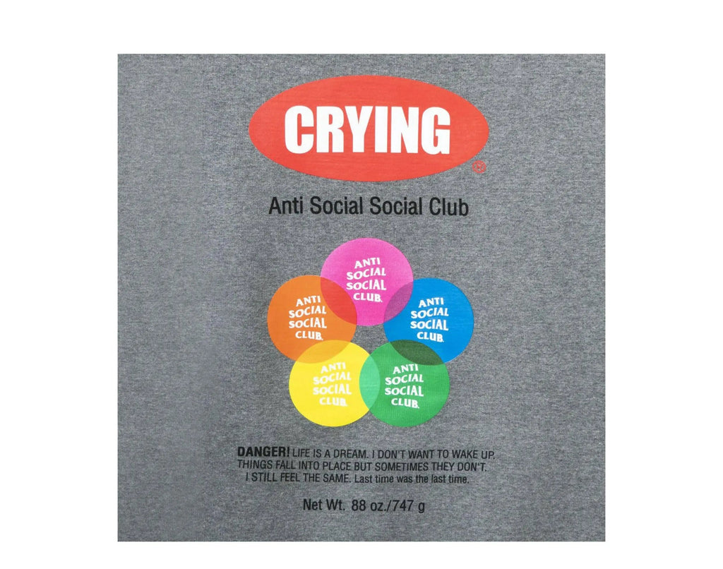 Anti Social Social Club Toy With Me Men Hoodie Grey