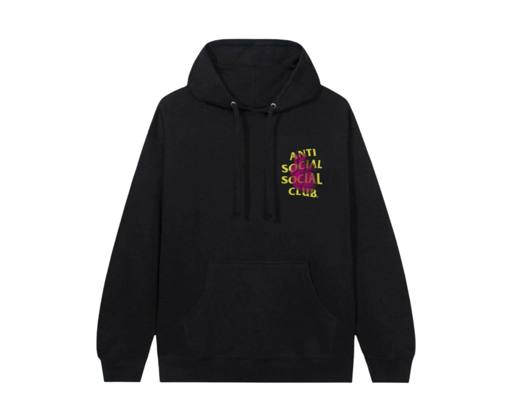 Anti Social Social Club Pulse Check Men Hoodie Black