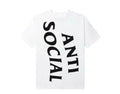 Anti Social Social Club Vertical Horizon Men T-Shirt White